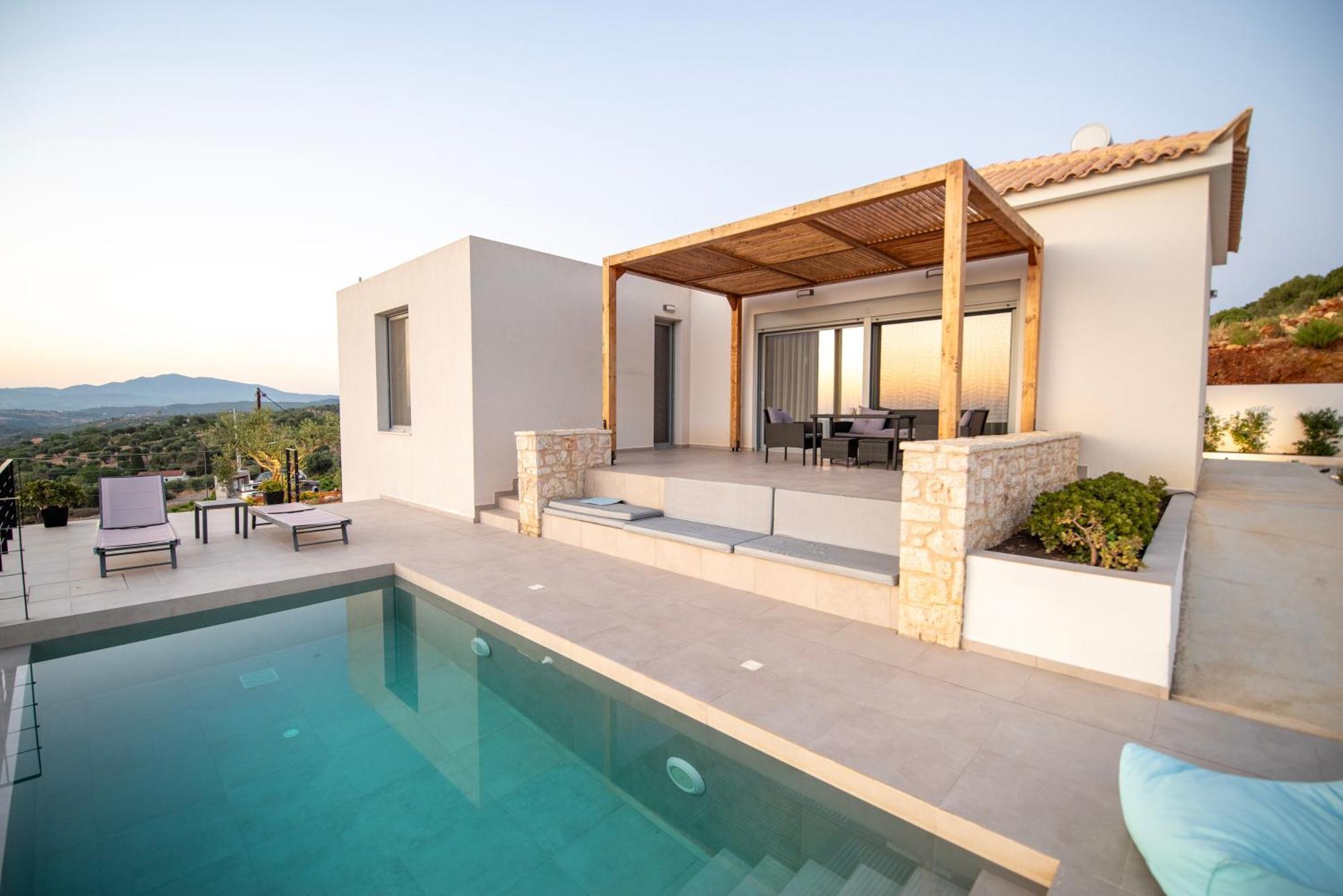 Sunset Luxury Villa Akritochori  Екстер'єр фото